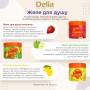 Желе для миття тіла Delia Dairy Fun