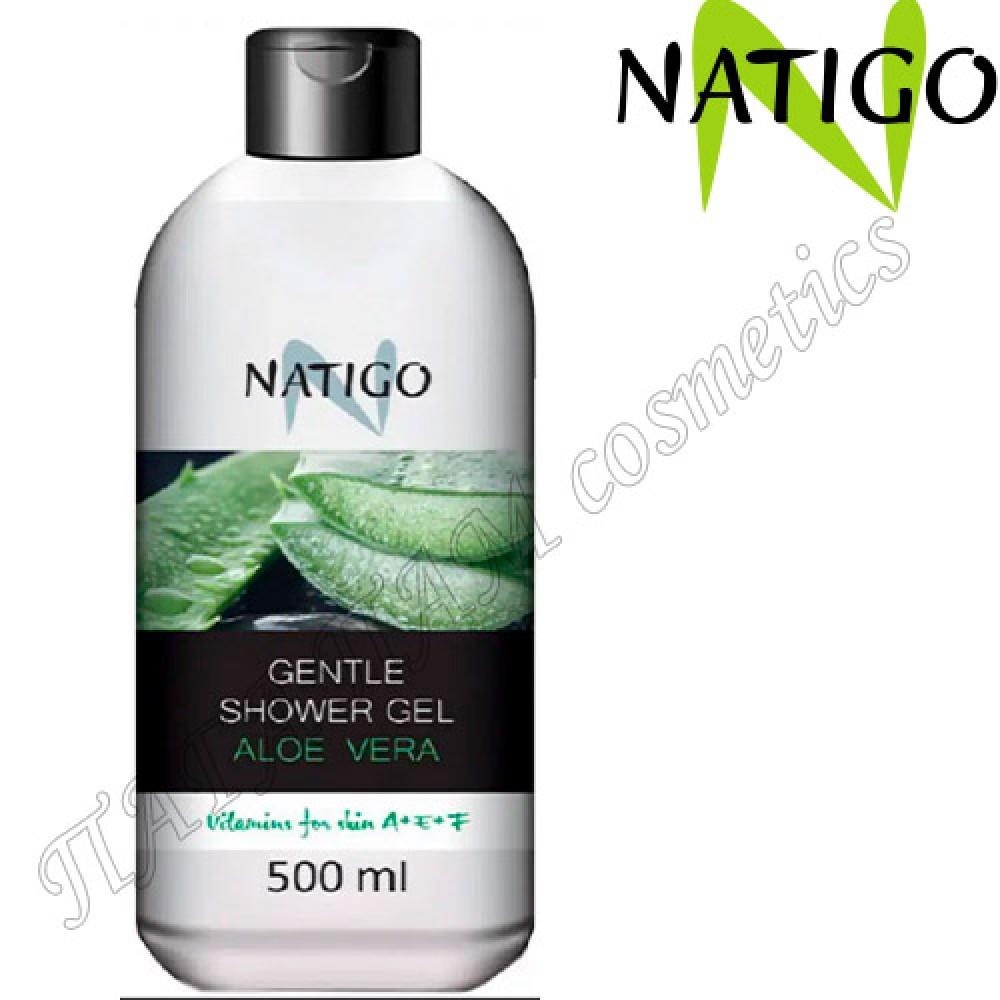 Гель для душа Natigo нежный Алое Вера