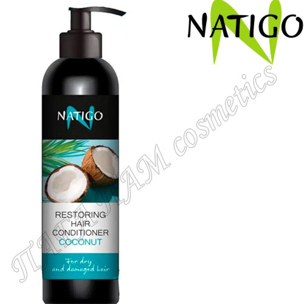 Кондиціонер для волосся Natigo Зволожуючий Кокос