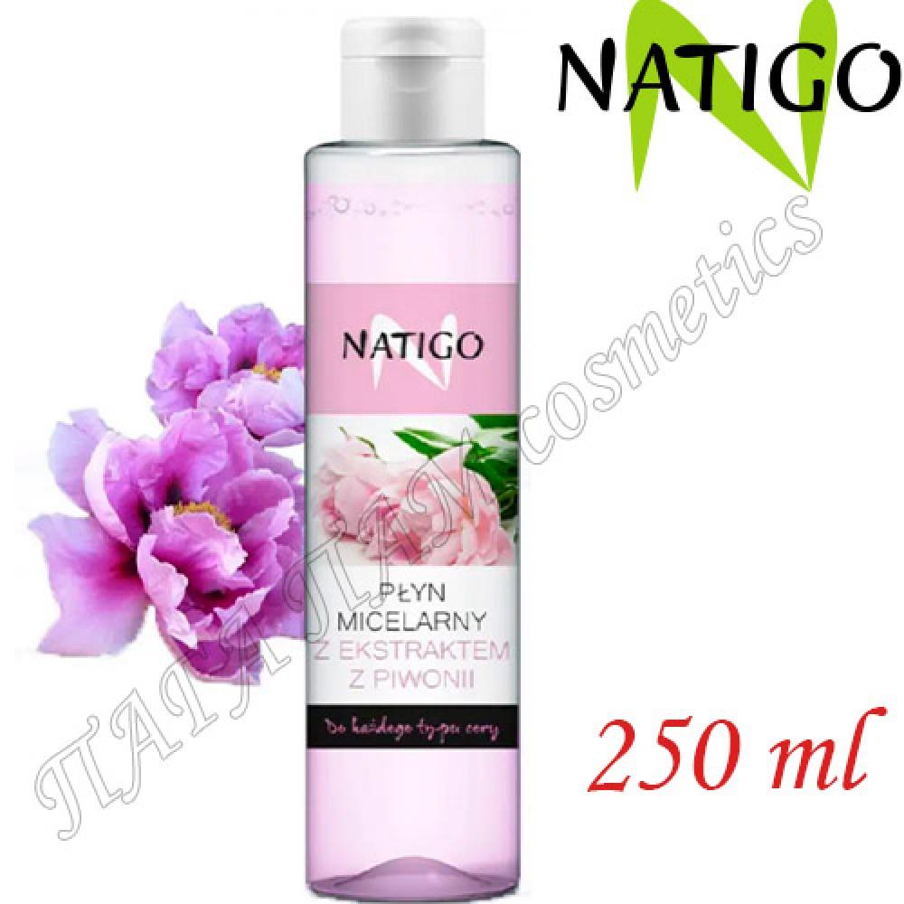 Мицеллярная вода Natigo Увлажняющая с экстрактом пиона