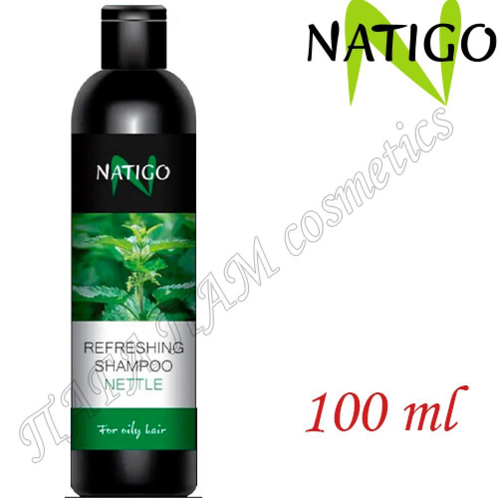 Шампунь для волос Natigo Кропива Освежающий