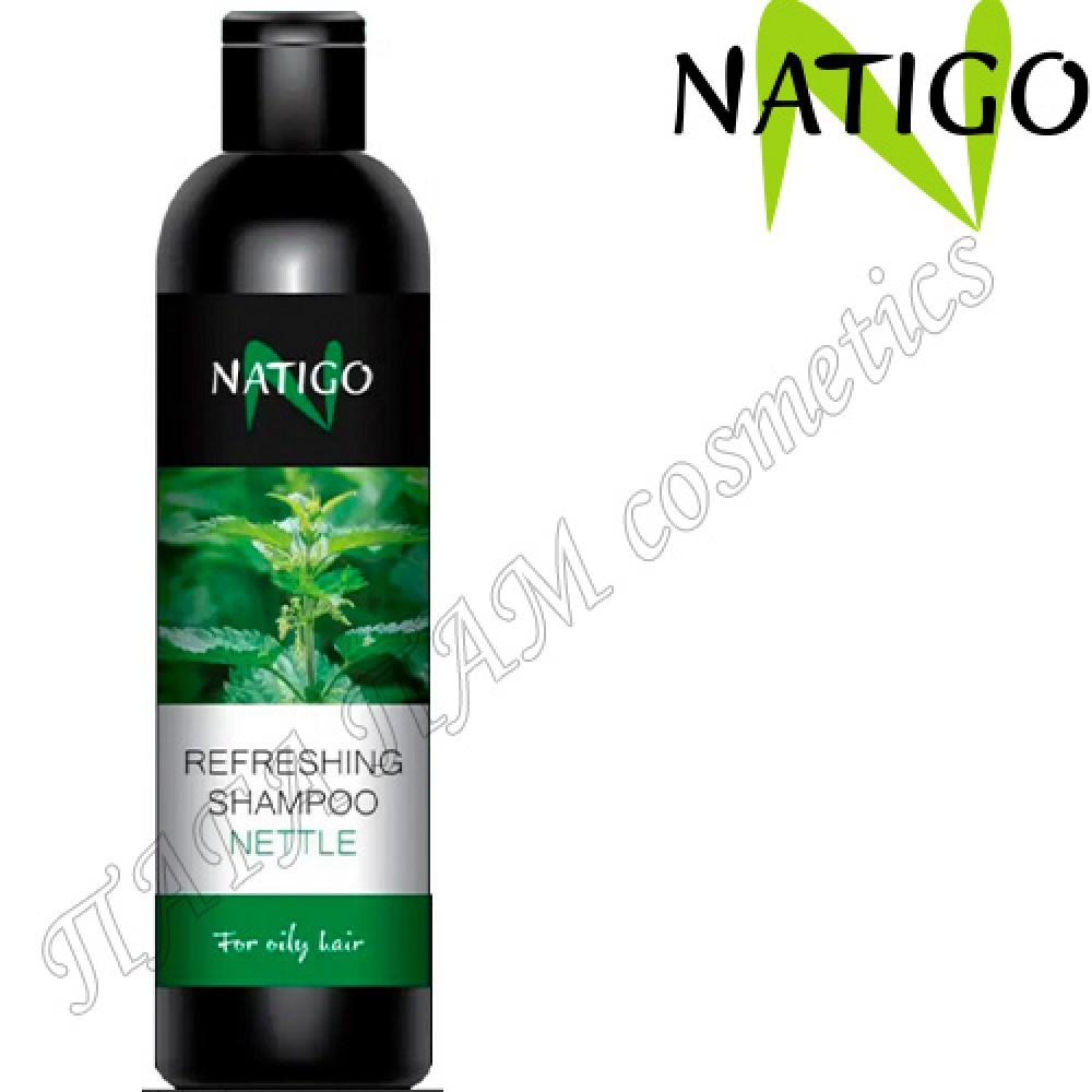 Шампунь для волос Natigo Кропива Освежающий