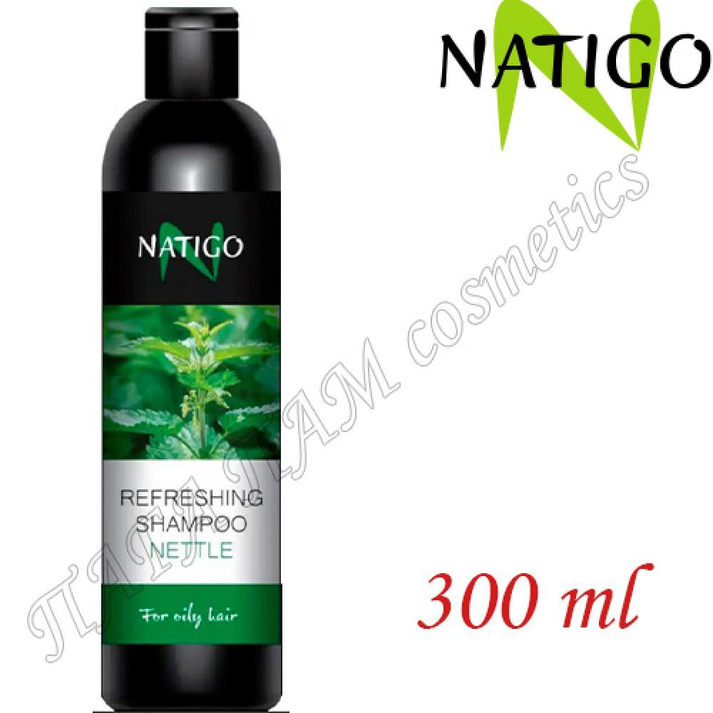 Шампунь для волос Natigo Кропива Освежающий